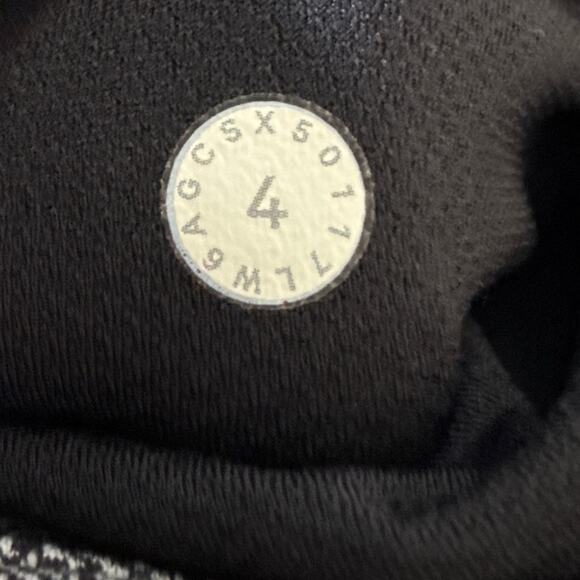 Lululemon Pace Rival Crop 22" Leggings Power Luxtreme Hazy Days White Black SZ 4 - Picture 9 of 11